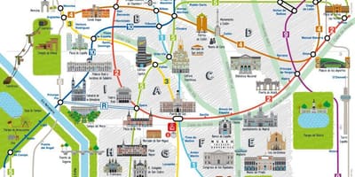 Μαδρίτη χάρτη ευρώπη