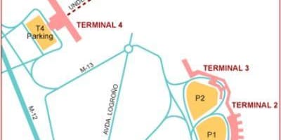 Το αεροδρόμιο της μαδρίτης τελικός χάρτης