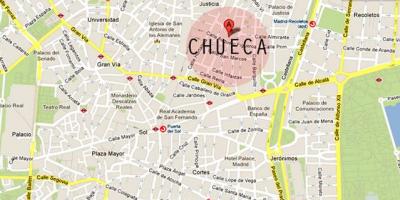 Μαδρίτης, chueca χάρτης