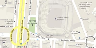 Bernabeu χάρτης